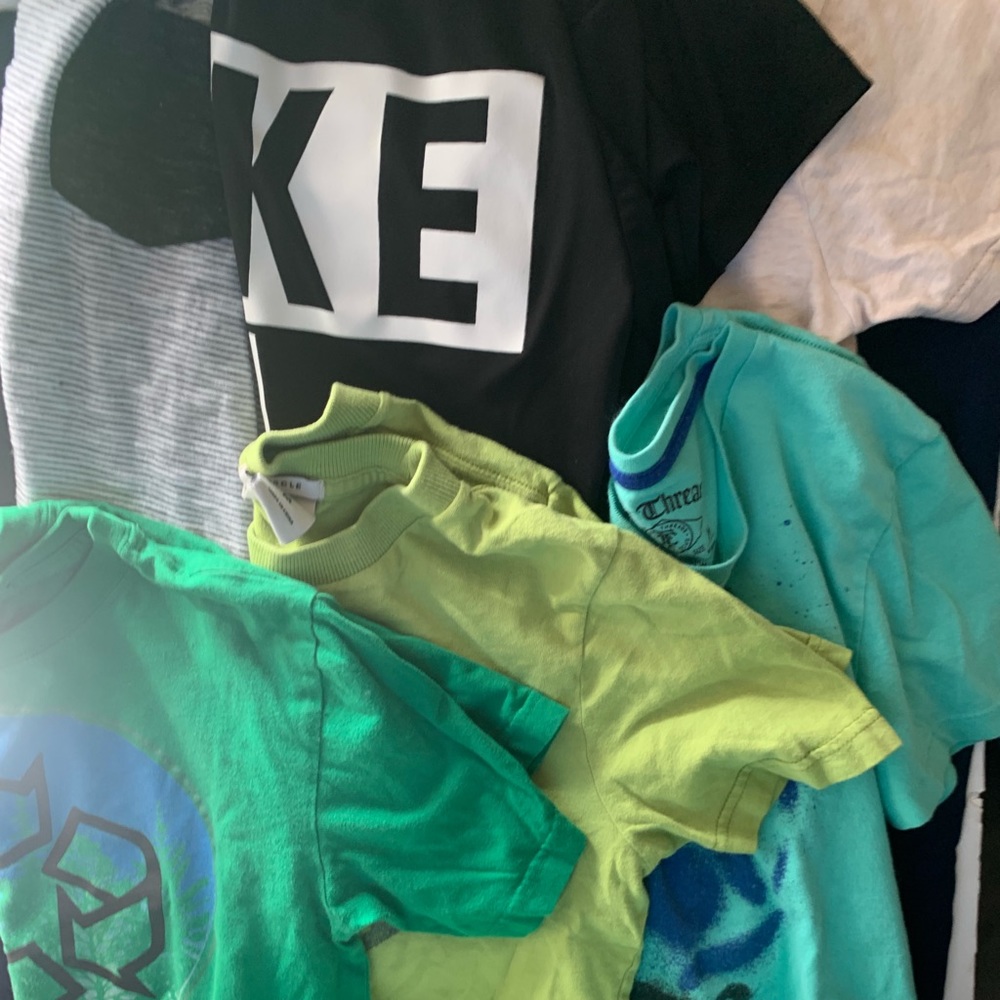 Lot of boys shirts
